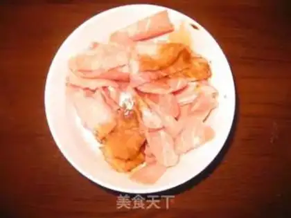 Make chili fry meat step 1