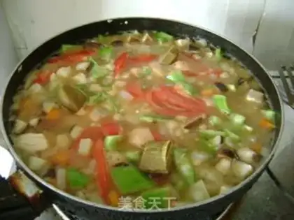 Make Tomato curry chicken step 5