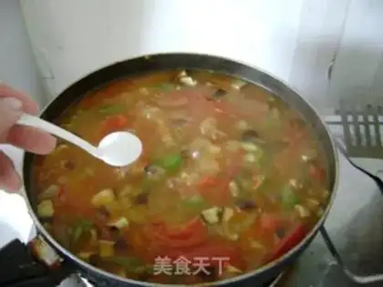 Make Tomato curry chicken step 6