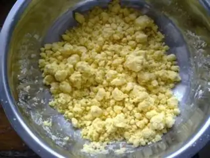 Make hair cake step 0