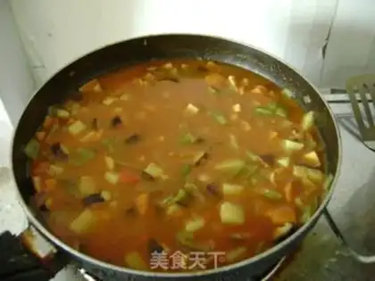 Make Tomato curry chicken step 7