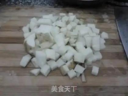 Make Egg pulling noodles step 1