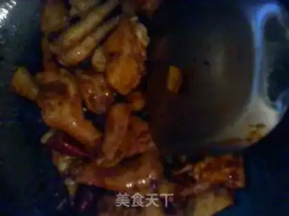 Make Roasted cucumber with chicken feet and wings step 4