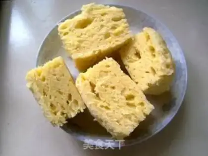 Make hair cake step 3
