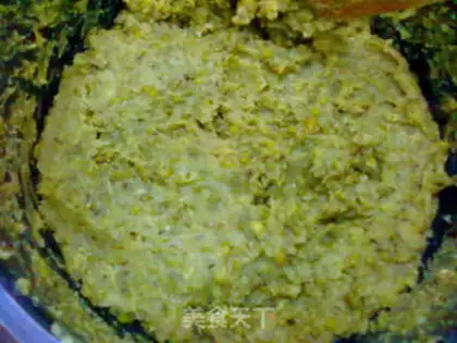 Make Home-made mung bean paste stuffing step 2