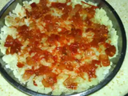 Make Pizza mashed potatoes step 3
