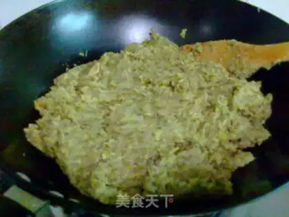 Make Home-made mung bean paste stuffing step 3