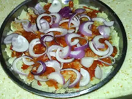 Make Pizza mashed potatoes step 4