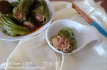Make Pork stuffed with chili pepper step 7