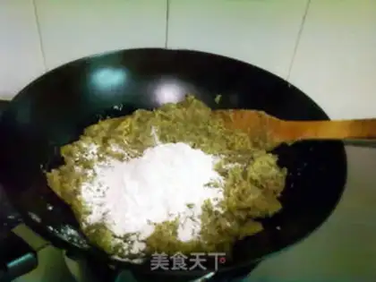 Make Home-made mung bean paste stuffing step 4
