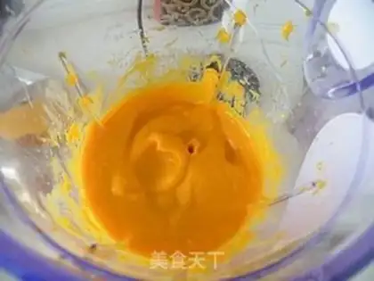 Make Yellow rose steamed buns step 1