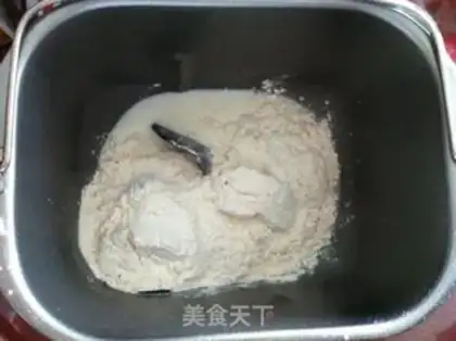 Make red bean bread step 1