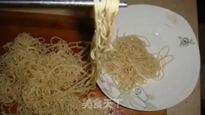 Make Cold noodles with all ingredients step 6