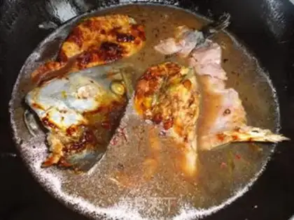 Make roasted Spanish mackerel in soy sauce step 3