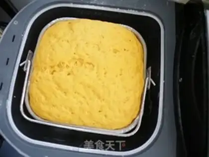 Make Yellow rose steamed buns step 3
