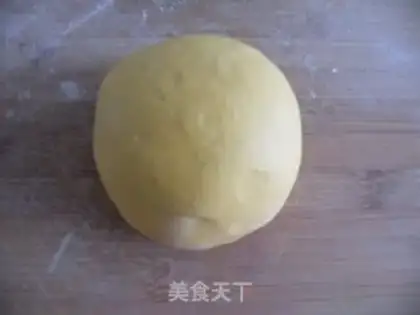 Make Yellow rose steamed buns step 4
