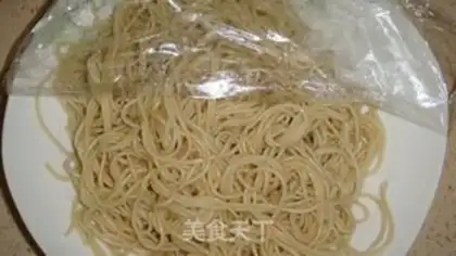 Make Cold noodles with all ingredients step 10