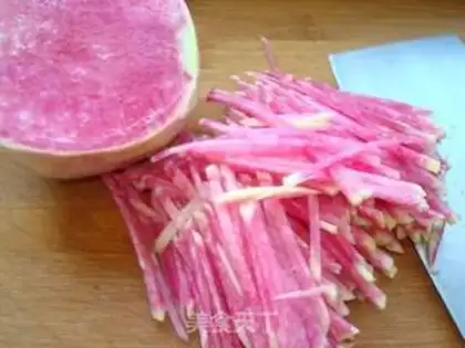 Make Cold salad is beautiful in my heart step 1