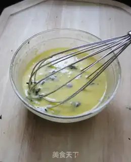 Make Purple moss egg roll step 10