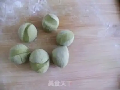 Make Yellow rose steamed buns step 10