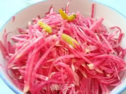 Make Cold salad is beautiful in my heart step 3
