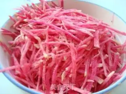 Make Cold salad is beautiful in my heart step 4