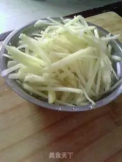Make hot and sour potato silk step 0