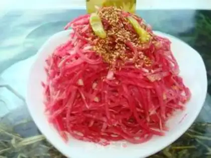 Make Cold salad is beautiful in my heart step 6