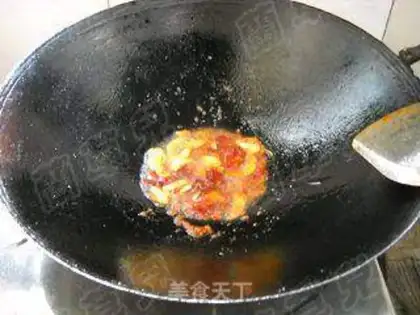 Make Yellow catfish in water-bean step 4
