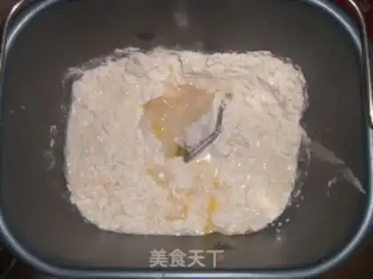 Make Sesame sausage bun step 0