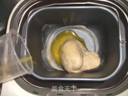 Make Sesame sausage bun step 1