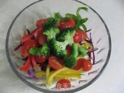 Make vegetable salad step 6