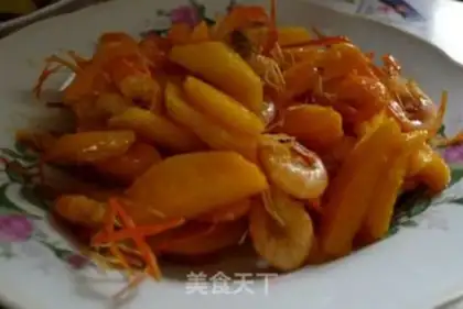Make stir-fried mango step 1