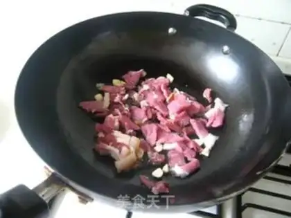 Make Pork and peas pot rice step 6