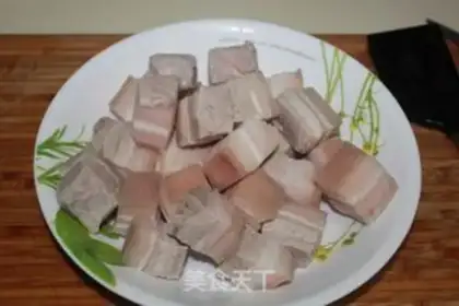 Make braised pork step 2