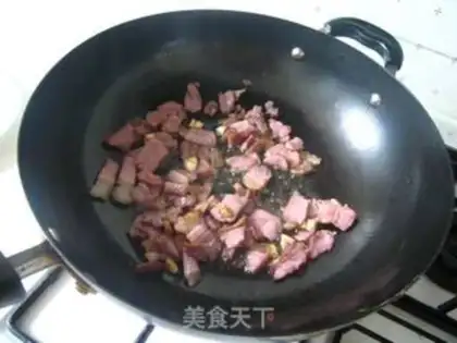 Make Pork and peas pot rice step 7