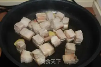 Make braised pork step 3