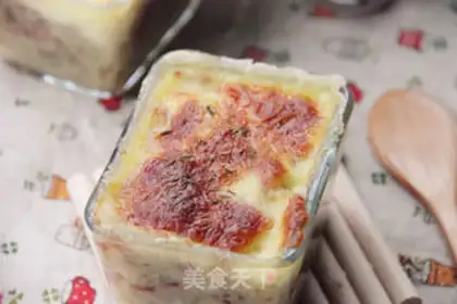 Make Baked Mashed Potatoes with Bacon and Cheyenne Sauce step 18
