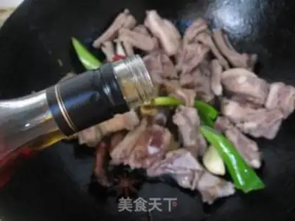 Make braised mutton step 8