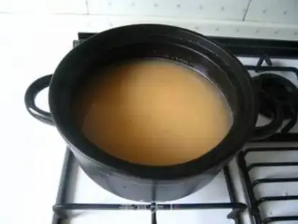 Make Pork and peas pot rice step 11