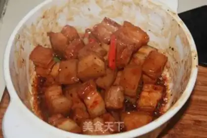 Make braised pork step 6