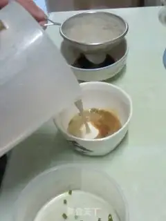 Make Coix seed grains soybean milk step 14