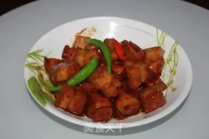 Make braised pork step 7