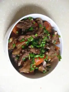 Make braised mutton step 14