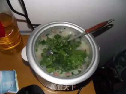Make Spinach porridge step 3