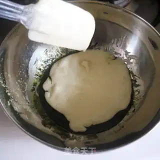 Make Matcha honey bean mousse cake step 4
