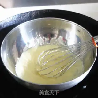 Make Matcha honey bean mousse cake step 6