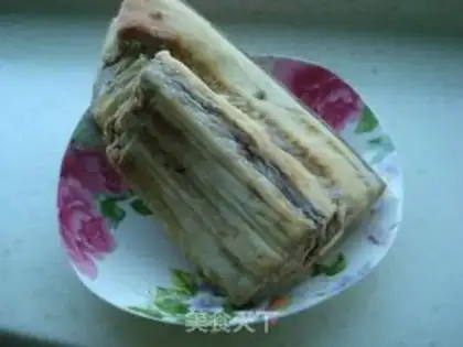 Make Chinese hamburger step 1