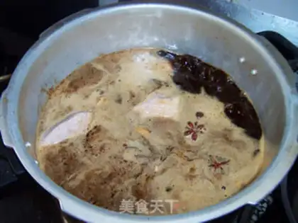 Make Soup stewed assorted products step 11