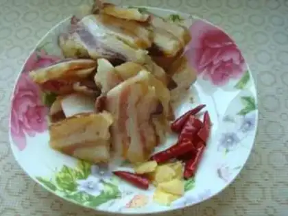 Make Chinese hamburger step 2